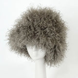Daiiibabyyy  Women Winter Plush Thicken faux fur bucket hat curly fur Cold-proof Fisherman Hat Girls Fluffy Warm Fur Bucket Caps Panama Cap