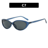 Daiiibabyyy  Fashion Vintage Cat Eye Sunglasses Luxury Brand Designer Shades Leopard Frame Sun Glasses Women Eyewear UV400