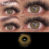 Daiiibabyyy  Natural Blue Eye Contacts – Polaris Collection 14.2mm | Daily Wear, 1 Year