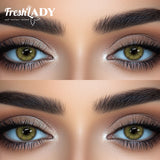 Daiiibabyyy  Natural Blue Eye Contacts – Polaris Collection 14.2mm | Daily Wear, 1 Year