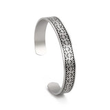 DAIIIBABYYY  -   Loop Celtic Cross Pattern Stainless Steel Bracelet for Men and Women Fashion Retro Good Luck Talisman Birthday Gift New