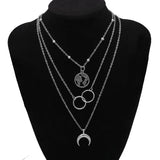 DAIIIBABYYY   -  Bohemian Cute Butterfly Choker Multilayer Necklace for Women Gold Silver Color Clavicle Chain Vintage Statement Chic Jewelry