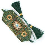 DAIIIBABYYY  -  Miyuki Bracelets Set Turkish Evil Eye Pulsera Jewelry Handmade Loom Jewellery Rhinestone Beads Bracelet & Bangles