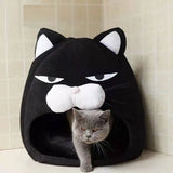 DAIIIBABYYY  -  Cat Nest And Dog Accessories Suitable Four Seasons Universal Kennel Pet Supplies Kitten's Neck Home Rabbit House Puppy Bed