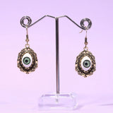 Daiiibabyyy Women Punk Vintage 3D Eye Dangle Earrings Goth Hanging Drop Pendant Retro Earrings Jewelry Party Accessories Gift