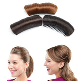 Daiiibabyyy  Fluffy Hair Pad Styling Comb Base Bump for Women Wig Bun Party Wedding Hairstyle Tool Hair Accessories