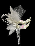 DAIIIBABYYY  -  H3312 Custom White Feather Eye Mask Women Adult Halloween Christmas Party Ball Cute Beauty Fashion Elegant Masks Accessories
