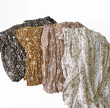 Daiiibabyyy  New Vintage Floral Scarf Europe Design Popular Thick Wam Shawl Winter All Matching Scarf Wholesale For Lady