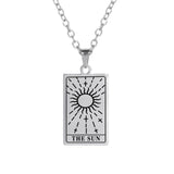DAIIIBABYYY  -  Tarot Brand Pendant Stainless Steel Necklace Men's And Women's Fashionable Retro Anniversary Jewelry Gift New 2024