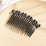 Daiiibabyyy  Haimeikang Fashion Ponytail Clip Hair Combs Women Rhinestone Pearl Barrettes New Hair Maker Bun Hair Accessories Hairpins