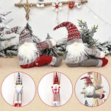 Daiiibabyyy Christmas Curtain Holder Santa Elk Cristmas Ornaments Merry Christmas Decorations For Home Xmas Gifts Noel Navidad 2024 New Year