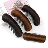 Daiiibabyyy  Fluffy Hair Pad Styling Comb Base Bump for Women Wig Bun Party Wedding Hairstyle Tool Hair Accessories