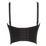 Daiiibabyyy Women Crop Tops  New Summer Cropped Tops Vest Tank Party Club Feather Sexy Tops Women Bra Push Up Bustier Female Tops