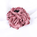 DAIIIBABYYY  -  New Fabric Big Camellia Flower Hair Claw Clips Barrettes Women Girls 11CM Plastic Ponytail Holder Hair Clamps Hair Accessories