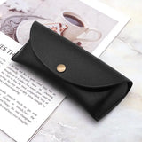 DAIIIBABYYY  -  Portable Glasses Case Soft Leather Sunglasses Pouch Fashion Glasses Bag Eyewear Organizer Pouch Travel Sunglasses Box