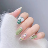 Daiiibabyyy 1PC Love Heart Stars Moon Clouds 3D Nail Sticker Colorful Transfer Decals Slider for Nails Decoration Manicures Nail Sticker