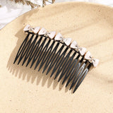 Daiiibabyyy  Haimeikang Fashion Ponytail Clip Hair Combs Women Rhinestone Pearl Barrettes New Hair Maker Bun Hair Accessories Hairpins
