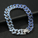 DAIIIBABYYY  -  Miami Pink Cuban Bracelet Rock Street Hip Hop Chain Glamour Rapper Jewelry