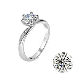 Daiiibabyyy 100% 925 Sterling Silver Ring Real Solid Wedding Jewelry Rings Engagement For Women Dropship Wholesale