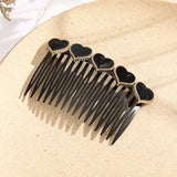 Daiiibabyyy  Haimeikang Fashion Ponytail Clip Hair Combs Women Rhinestone Pearl Barrettes New Hair Maker Bun Hair Accessories Hairpins