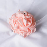 DAIIIBABYYY  -  New Fabric Big Camellia Flower Hair Claw Clips Barrettes Women Girls 11CM Plastic Ponytail Holder Hair Clamps Hair Accessories