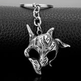 Daiiibabyyy LO L Hero Eternal Hunters Kindred Alloy Pendant Vintage Keychain For Women Men Jewelry Gift -50