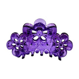 DAIIIBABYYY  -  Women Plastic  Hair Jaw Clip Fashion Hair Claw Black Hairpin Hair Accessories for Female Simple Hair Crab Grip Clamp