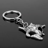 Daiiibabyyy LO L Hero Eternal Hunters Kindred Alloy Pendant Vintage Keychain For Women Men Jewelry Gift -50
