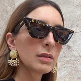 DAIIIBABYYY  -  Vintage Cat Eye Sunglasses Women Fashion Luxury Sexy Small Frame UV400 Leopard Sun Shades Glasses Female Oculos De Sol Feminino