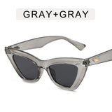 DAIIIBABYYY  -  Vintage Cat Eye Sunglasses Women Fashion Luxury Sexy Small Frame UV400 Leopard Sun Shades Glasses Female Oculos De Sol Feminino