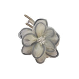 Daiiibabyyy Flower lace back head grabbing hair accessories net red French 2021 new pearl hairpin female ins head jewelry Hair Claws