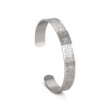 DAIIIBABYYY  -   Loop Celtic Cross Pattern Stainless Steel Bracelet for Men and Women Fashion Retro Good Luck Talisman Birthday Gift New