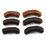 Daiiibabyyy  Fluffy Hair Pad Styling Comb Base Bump for Women Wig Bun Party Wedding Hairstyle Tool Hair Accessories
