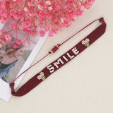 DAIIIBABYYY  -  Miyuki Beads Bracelets Letter LOVE Jewelry Gift Fabric Cloth Bracelet For Women Accessories Jewellery Handmade Pulsera
