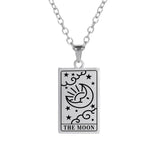 DAIIIBABYYY  -  Tarot Brand Pendant Stainless Steel Necklace Men's And Women's Fashionable Retro Anniversary Jewelry Gift New 2024