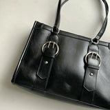 Daiiibabyyy Fashion Pu Leather Women  Shoulder Bags High Quality Ladies Handbag Large Capacity Travel Messenger Bags Vintage Female Tote bag
