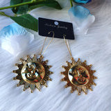 DAIIIBABYYY  -  Giant Golden Colour Scarab Beetle Earrings Insect Jewelry Fashion Long Novelty Big Dangle & Drop Women Gift Wholesale Trend