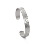 DAIIIBABYYY  -   Loop Celtic Cross Pattern Stainless Steel Bracelet for Men and Women Fashion Retro Good Luck Talisman Birthday Gift New
