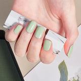 Daiiibabyyy Freshness Ins Grass Green Fashion Nail Art Stickers Collection Manicure DIY Nail Polish Strips Wraps for Party Decor