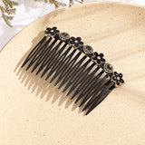 Daiiibabyyy  Haimeikang Fashion Ponytail Clip Hair Combs Women Rhinestone Pearl Barrettes New Hair Maker Bun Hair Accessories Hairpins