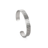 DAIIIBABYYY  -   Loop Celtic Cross Pattern Stainless Steel Bracelet for Men and Women Fashion Retro Good Luck Talisman Birthday Gift New