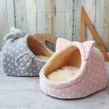 DAIIIBABYYY  -  Pet Dog Kennel,Warm House for Small Medium Dogs,Deep Sleep Puppy Cushion Cat Nest,Dogs Basket Chihuahua Teddy Bed,Pet Supplier