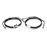 DAIIIBABYYY  -  Natural Moonstone Obsidian Bracelets Minimalist Fidget Bracelet Handmade Cute Black White Cat Bracelet Jewelry Party Accessories