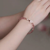 DAIIIBABYYY  -  New Luxury Elegant Crystal Beads Bracelet for Women Butterfly Dreamcatcher Tassel Charm Bracelet Girl Party Fashion Jewelry Gift