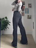 DAIIIBABYYY  -  Sexy Slim T Shirt Women Clothes V Neck Korean Fashion Solid Slim Long Sleeve Spring Autumn Tops Tee Shirt Femme Y2k