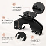 Daiiibabyyy  Hat Claw Clip–Baseball Claw Clip & Trucker Hat Claw Clips for Women – Lightweight, Secure Claws for Hats (Black)