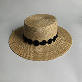 Daiiibabyyy  Stylish Women s Straw Fedora Hat with Breathable Design and Chic Belt Decoration Trendy Short Brim Panama Cap for Summer Sun