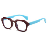 Daiiibabyyy  Office Alloy Elderly Reading Eyewear PC Costume Accessory Unisex Presbyopic Glasses Lightweight Resin Anti Blu-ray Glasses Women