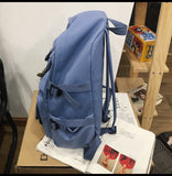 Daiiibabyyy  Multifunctional Teenager Laptop Backpack Women Cool Canvas School Bag High Quality Student Backpacks Boy Girl Fashion Schoolbag