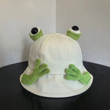 Daiiibabyyy  Cute Cartoon Panama Bucket Hats Fisherman Hat Summer Sun Hats For Women  Spring Summer Fishing Cap